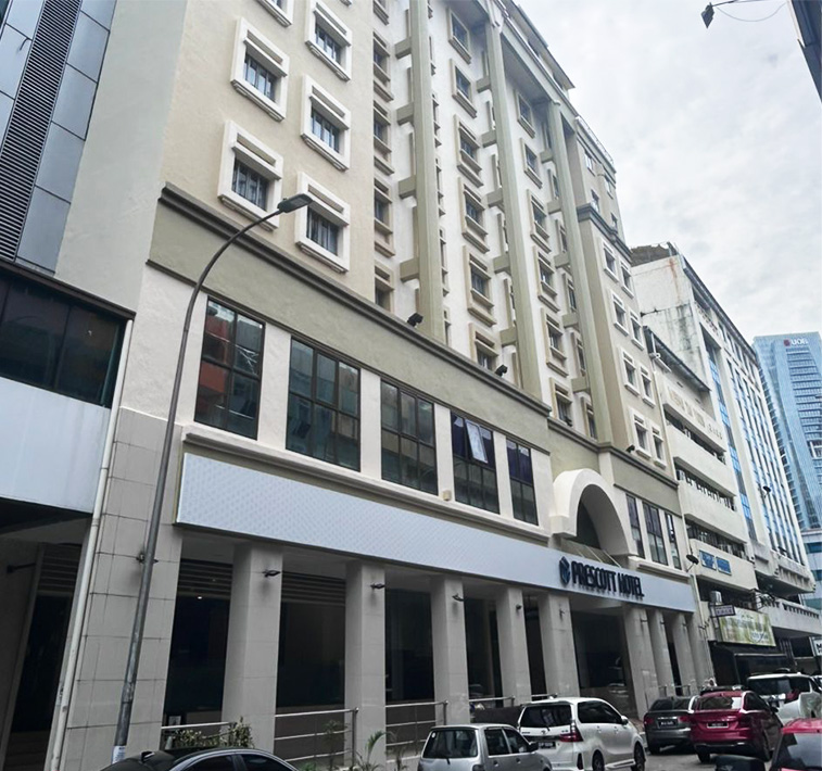 prescott building hotel