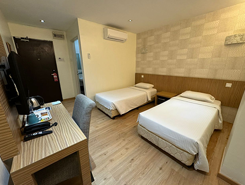 standard twin room bukit bintang