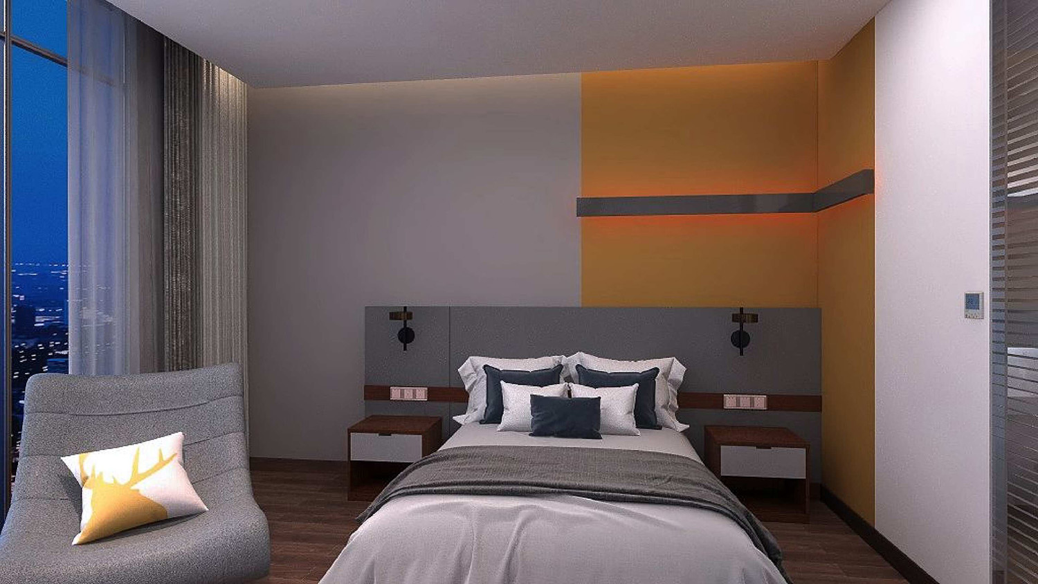 everly group lhesson kuching deluxe room